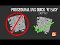 Houdini RBD UVs in 2 Minutes The Only Way I Do It Now