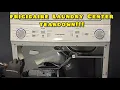 frigidaire FLCE7522AW Laundry Center how to disassemble