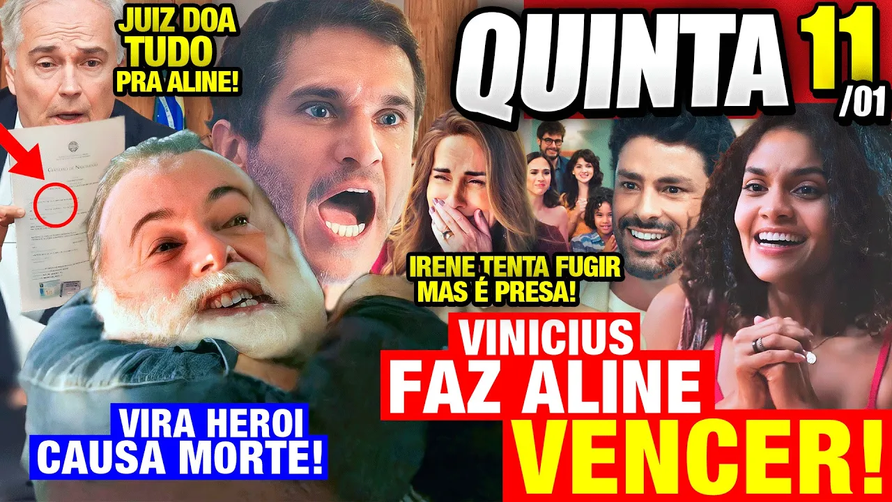 TERRA E PAIXÃO - Capítulo de hoje 11/01 QUINTA - Resumo Completo da Novela Terra e Paixão Hoje