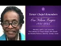 In Loving Memory of Ora Nelson Frazier