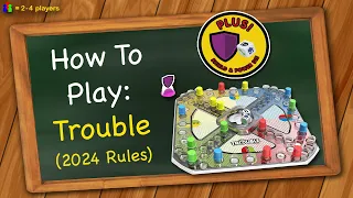 How to play Trouble 2024 Rules - Shield Power Die