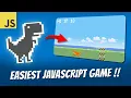 Chrome s Dino Game Clone in 25 minutes JavaScript Project Tutorial