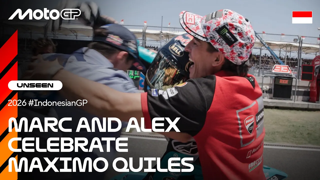 UNSEEN: The Marquez Bros enjoy Quiles' Gladiator coronation ⚔️ | 2026 Indonesian GP