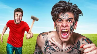 الحسين عمل وشم على جسمه باع نفسه الحسن طرده من البيت 