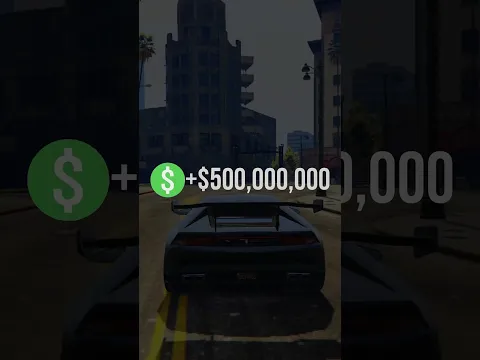 Como Conseguir 500 MILLONES en GTA 5 Online #shorts