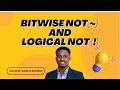 Java Logical Not And Bitwise Not Operator MyStudyHacks51