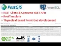 30 - 9 REST Client Consume REST APIs RestTemplate Thymeleaf Front-End development