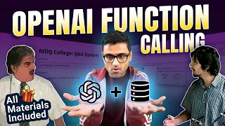 How to use ChatGPT on your data - End to End Project OpenAI Function Calling For Beginners