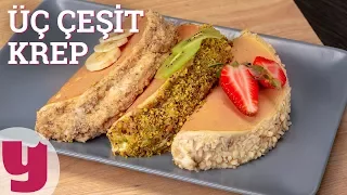 Genelde sabah kahvaltı masalarını süsleyen. Tatlı küçük ve kalın şekilde yapılan krep tarifinden far. 