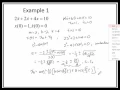 ME 340 Example Solving 2nd order ODEs