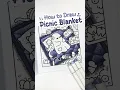 Southern Lotus How to Draw Picnic Blanket