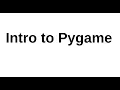 Intro To Pygame Moving Around With Arrow Keys