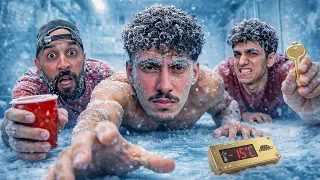دخلنا أخطر غرفة متجمدة بدرجة حرارة 15- تحت الصفر 🥶😱