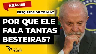 PESQUISA MOSTRA QUE 58% NÃO CONFIAM EM LULA #ricardofeltrin #pesquisas