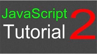 JavaScript Tutorial for Beginners - 02