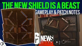 New Shield Gameplay \u0026 Patch Notes - Test Server - 6News - Rainbow Six Siege
