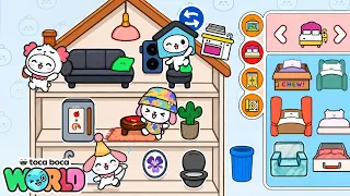 Mini💅🏻 little crumpets home designer in Toca Life World 😭 