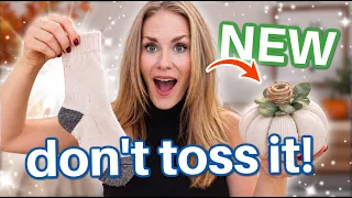 QUIT Throwing Away These 9 Things This Fall... TRUST ME!
