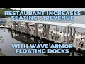 How a NY Restaurant Boosted Seating Revenue with Wave Armor Docks
