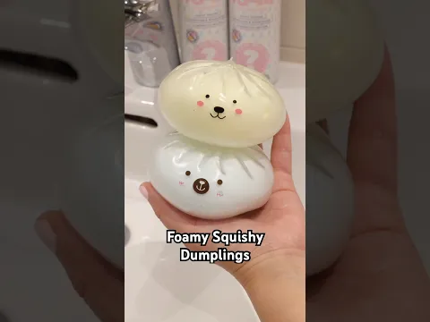 The cutest non-toxic squishy dumplings! (Werbung/Ad) #satisfying  #craft #kawaii #beauty