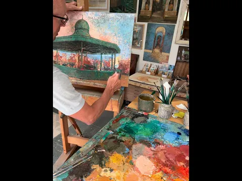 Cornish artist Nick Williams creates richly textured Contemporary Figurative Painting.