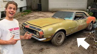 RESURRECTING An Abandoned '68 Camaro 4-Speed!