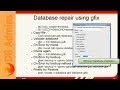 Firebird Training for DB Admins 11 Database corruption and database repair using gfix
