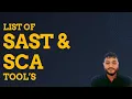 Top SAST SCA Tools for DevSecops CodeKamikaze