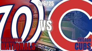 TURNING 21 AT WRIGLEY FIELD 2025 Chicago Cubs vs Washington Nationals