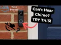 Blink Doorbell - FIX Can t Hear Chime