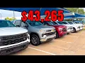 I Walked Into a Chevy Dealer and Could Not Believe These Price Tags