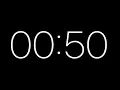 50-SECOND TIMER Ends With BELL SOUND