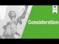 Contract Law - Consideration
