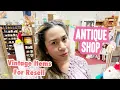 Let s go Antiquing my favorite Shop Finding Vintage items to Resell Antique Finds Haul