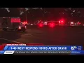 I-40W reopens hours after crash