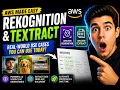 AWS Rekognition Textract Explained No Code AI That Reads Documents Images