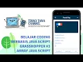 Belajar Coding berbasis Java Script - Grasshopper Array