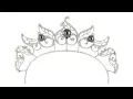 Creation of Danish royal-style convertible diamond tiara