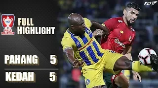 pahang fa 5 5 kedah highlight hd semifinal 2 piala malaysia 26 10 2019