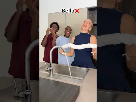 Video Thumbnail: Who was really smart? 😳🤭 @isabellaafro @jackie8_
