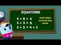Understanding the Equal Sign Addition and Subtraction Equations - 1st Grade 1 OA 7