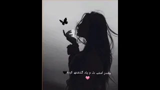 آهنگـ غمگینـ چقد امشبـ دلـ م یاد گـذشتهـ کرده 