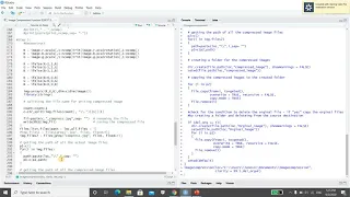 Image Compression Function using PCA