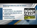 Minden man dies in crash on LA 159