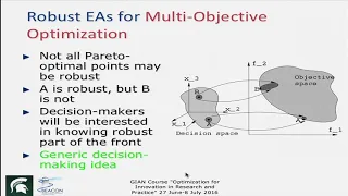26 Practicalities of Multi - Objective Optimization Contd