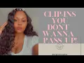 Clip - In Hair True Glory Hair 20 Loose Wave Perfect Protective Style Beginner Friendly
