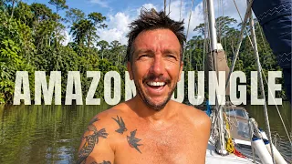 FORCED TO STOP in the AMAZON JUNGLE | French Guiana… Ep 460
