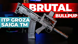 ☠️​ ¡ANTES DABA PENA… AHORA MIEDO! 👹​ ESCOPETA ITP GROZA BULLPUP 😱​ SAIGA GBB Tokyo Marui