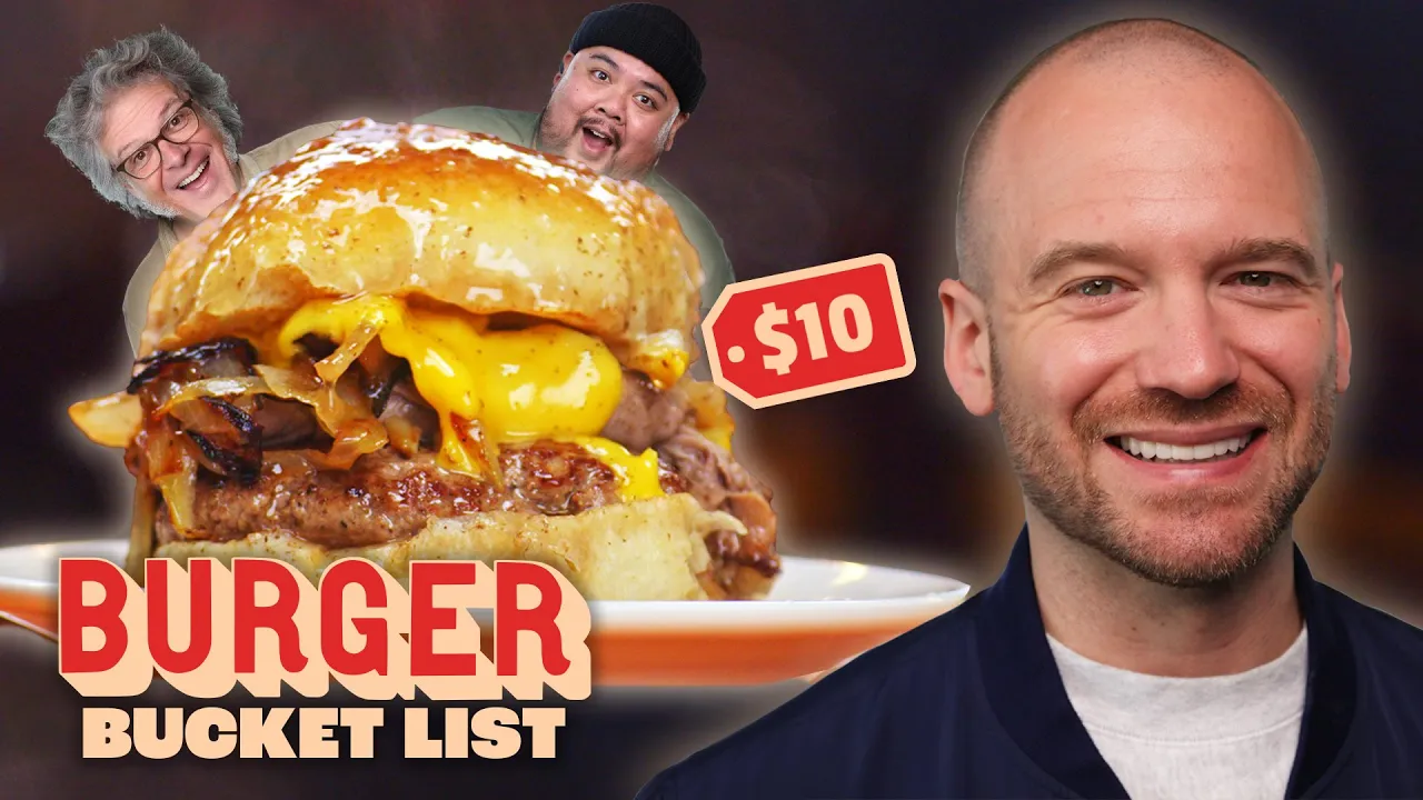 The Best Burgers by Budget with Sean Evans, George Motz, and Alvin Cailan   Burger Bucket List