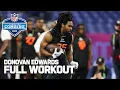 Donovan Edwards 2025 NFL Scouting Combine workout